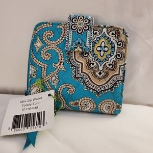 Vintage Vera Bradley Mini Zip Wallet